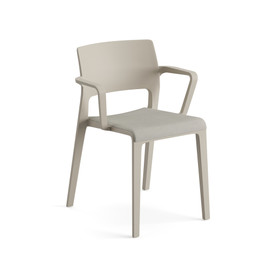 Juno 02 Chair on Four-Legged Base with Back | Arper